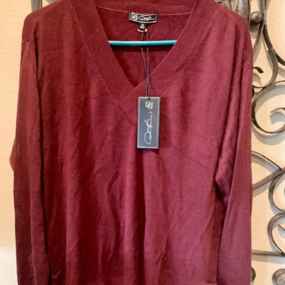 DG2 by Diane Gilman Lux Touch Boyfriend Sweater - Picture 2 of 2